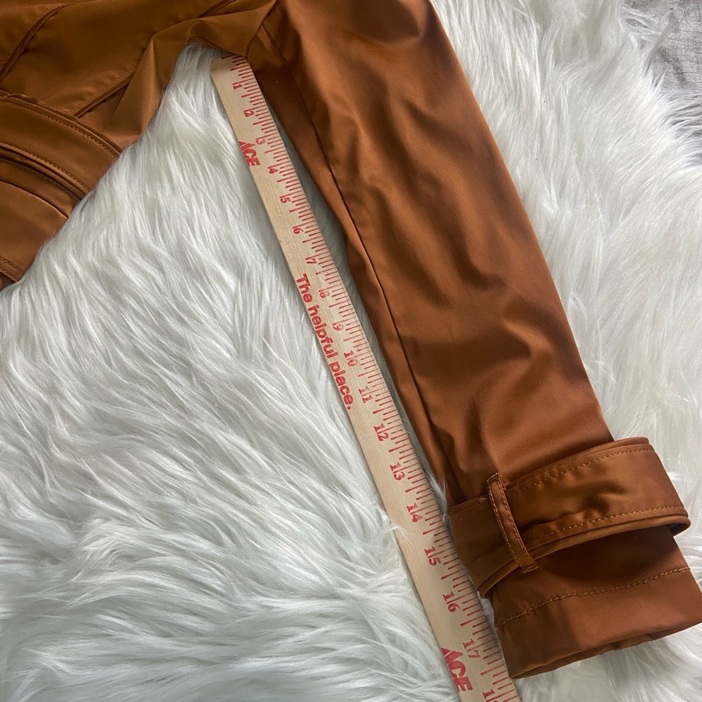 White House Black Market Brown Utility Jacket - Picture 7 of 13